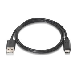 Cable USB2.0 Nanocable Tipo USB-C/M A/M 2m Negro (10.01.2102)
