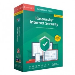 Kaspersky Internet Security 2019 3U Renovación (KL1939S5CFR-9)