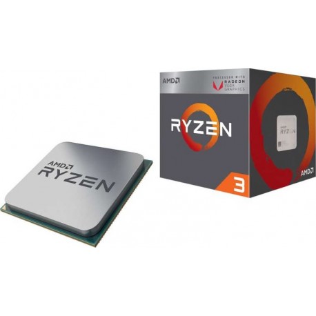 MicroProcesador AMD sAM4 Ryzen 3 2200G 3.5Ghz 2Mb In Box