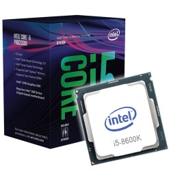 MicroProcesador Intel Core i5-8600K LGA1151 3.6Ghz 9Mb
