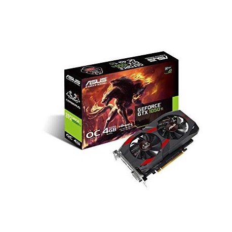 Tarjeta Gráfica ASUS Nvidia GTX1050Ti 4Gb (CERBERUS-GTX1050TI-O4G)