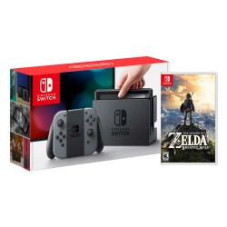 Consola Nintendo Switch Gris + Zelda Breatch Wild