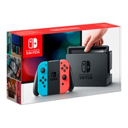 Consola Nintendo Switch Azul Neón-Rojo Neón