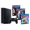 Consola PS4 Slim 1Tb + Ratchet & Clank + The Last of Us + Uncharted 4 + Fifa19