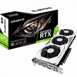 Tarjeta Gráfica Nvidia GIGABYTE RTX 2070 Gaming OC White 8GB (GV-N2070GAMINGOCWHITE-8GC)
