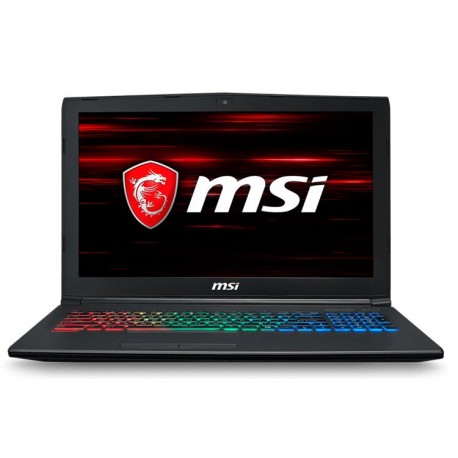 Ordenador Portátil MSI GF62 8RE-048ES (i7-8750H 16Gb 1Tb + 512SSD 15.6'' GTX1060 6GB W10)