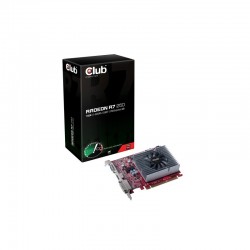 Tarjeta Gráfica Club3D AMD PCIe3 R7 250 1Gb DVI HDMI (CGAX-R7252)