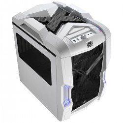 Carcasa Semitorre Gaming AEROCOOL STRIKE-XCUBEWH 3.0 Blanco/Neg