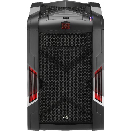 Carcasa Semitorre Gaming AEROCOOL STRIKE-XCUBEBK 3.0 Negro