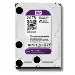 Disco Duro 2TB sATA3 Western Digital Purple 3.5'' 64Mb CCTV (WD20PURX)