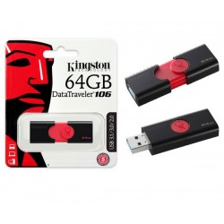 Pendrive KINGSTON Datatraveler 106 USB3 64Gb (DT106/64GB)