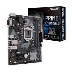 Placa Base INTEL s1151 ASUS PRIME H310M-K R2.0 2DDR4 mATX