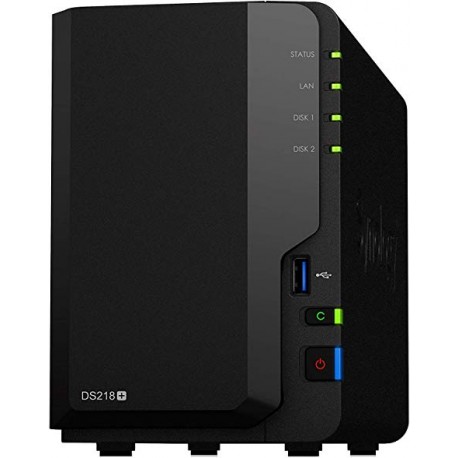 Caja NAS Synology DiskStation 2Gb 2xSATA Gbit (DS218+)