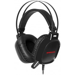 Auriculares + Microfono Mars Gaming MH218 Negro (MH218)