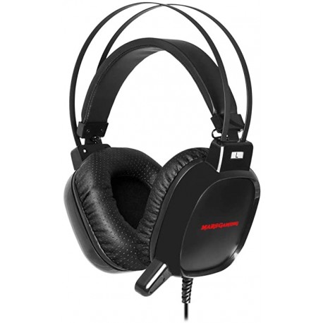 Auriculares + Microfono Mars Gaming MH218 Negro (MH218)