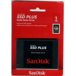 Disco SSD SANDISK 1Tb Plus 530Mbps (SDSSDA-1T00-G26)