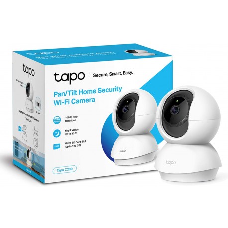 Camara IP TP-LINK Wifi FHD Nocturna (Tapo C200)