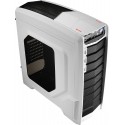 Carcasa Semitorre AeroCool GT-A USB3.0 Blanca / Negra (Sin Fuente)