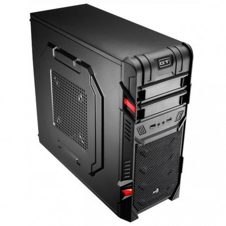 Carcasa Semitorre AeroCool GT Advance USB3 Negra (Sin Fuente)