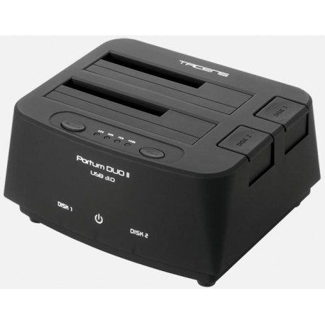 Adaptador Tacens Docking Station 2.5''/3.5'' HDD Clonador USB3.0 (PORTUMDUO2)