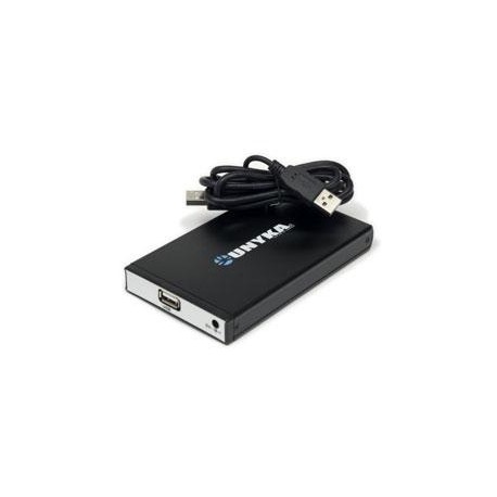 Caja Externa 2.5'' USB3.0 Unyka sATA Negra (UK-360)