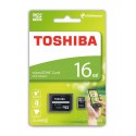 Tarjeta de Memoria MicroSD TOSHIBA 16Gb C4 Con adaptador (THN-M102K0160M2)