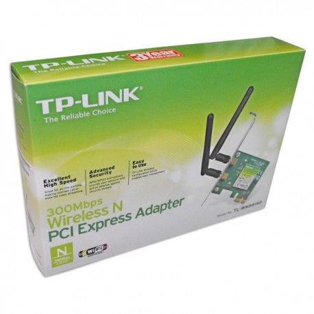 Tarjeta de Red Wireless TP-Link 300MB PCIe (TL-WN881ND)