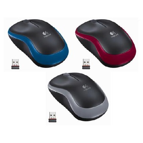 Ratón Logitech M185 Wireless Mouse USB (910-2236/7/8)