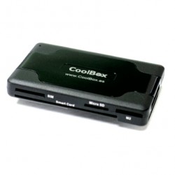 Lector de Tarjetas + DNIe + Hub USB + Sim Coolbox (CRE-065)