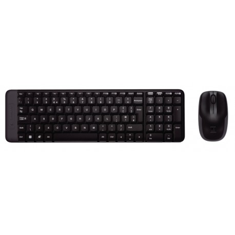 Teclado + Ratón Logitech Wireless Combo MK220 (920-3159)