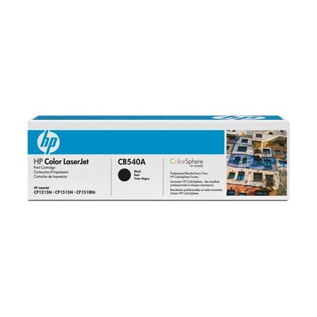 Toner HP 125A Negro CP1215/CM1312/CP1515/CM1510 (CB540A)