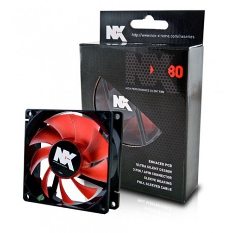 Ventilador Auxiliar Carcasa NOX NX Series 80 8x8